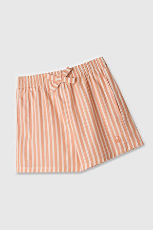 Benetton Kız Çocuk K.Pudra Şort