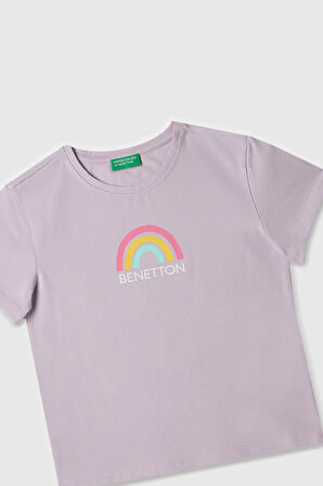Benetton Kız Çocuk Tshirt