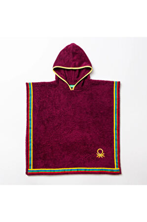 Çocuk Panço Havlu Mor %100 pamuk BE-0818-PR