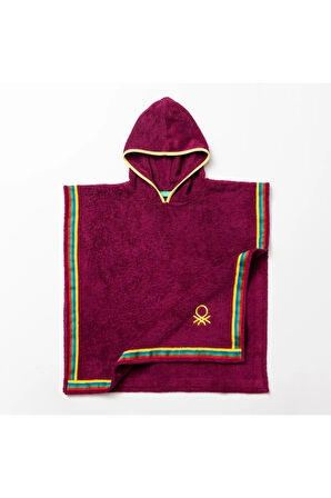 Çocuk Panço Havlu Mor %100 pamuk BE-0818-PR