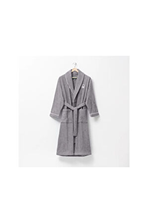 Bornoz Gri %100 pamuk