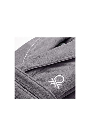 Bornoz Gri %100 pamuk