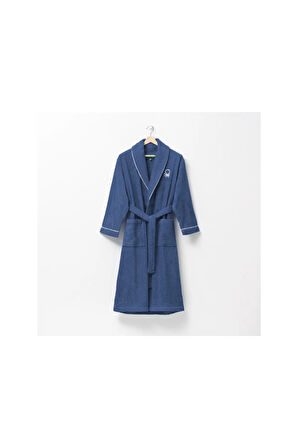 Bornoz Lacivert %100 pamuk