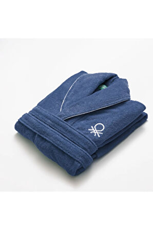 Bornoz Lacivert %100 pamuk