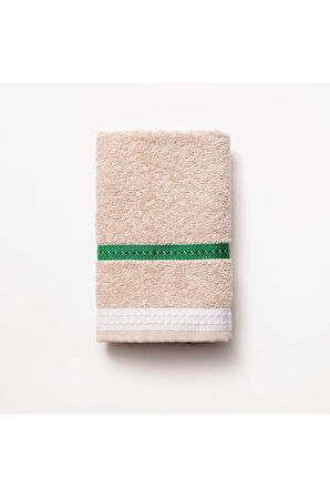 Banyo Havlu Bej %100 pamuk 30x50 cm Misafir
