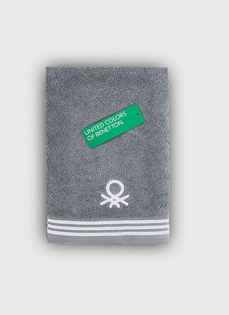 United Colors of Benetton Gri Unisex Havlu BE-0839-GY BENETTON EL HAVLUSU
