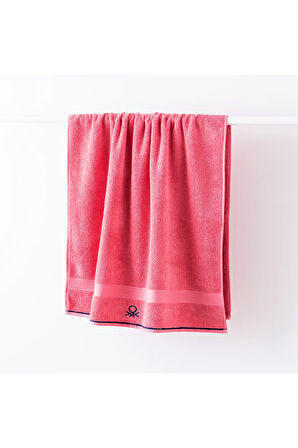 Banyo Havlu El Yüz Vücut Pembe %100 Pamuk 70x140 cm