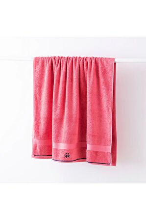 Banyo Havlu El Yüz Vücut Pembe %100 Pamuk 90x150 cm