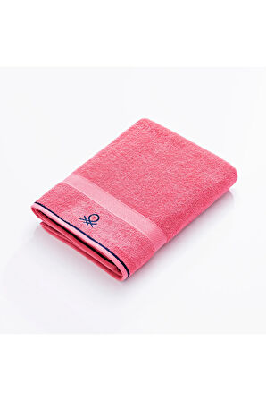 Banyo Havlu El Yüz Vücut Pembe %100 Pamuk 90x150 cm
