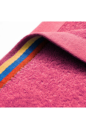 Plaj Havlu Unisex Pembe 70 x 140 cm