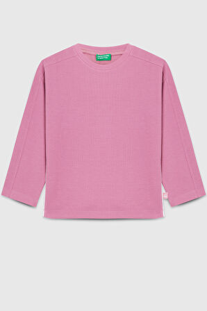United Colors Of Benetton Kız Çocuk T Shirt BNTG23309