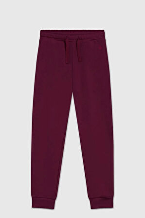 United Colors of Benetton Kız Çocuk  BNT-G23333 Benetton Jogger Eşofman Altı Bordo
