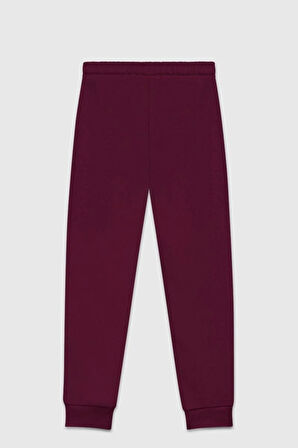 United Colors of Benetton Kız Çocuk  BNT-G23333 Benetton Jogger Eşofman Altı Bordo