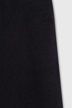 United Colors of Benetton Kız Çocuk  BNT-G23333 Benetton Jogger Eşofman Altı Siyah