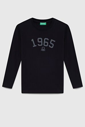 Benetton Erkek Çocuk Uzun Kollu  Tshirt BNT-B23339
