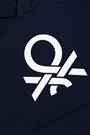 Erkek Çocuk BNT-B23341 Kapüşonlu Sweatshirt Lacivert