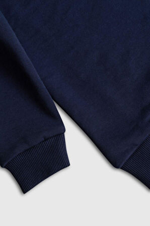 United Colors of Benetton Erkek Çocuk BNT-B23342 Sweatshirt Lacivert