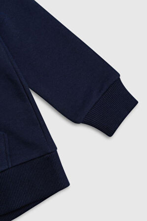 United Colors of Benetton Erkek Çocuk BNT-B23351 Sweatshirt Lacivert