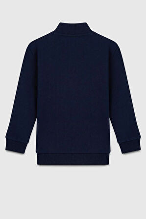 United Colors of Benetton Erkek Çocuk BNT-B23351 Sweatshirt Lacivert