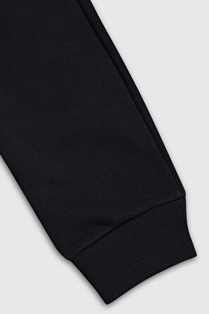 United Colors of Benetton Erkek Çocuk BNT-B23336 Jogger Eşofman Altı Siyah