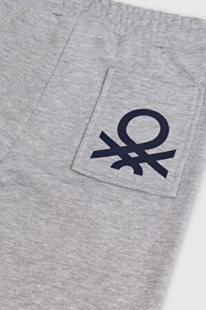 United Colors of Benetton Erkek Çocuk BNT-B23336  Jogger Gri Melanj