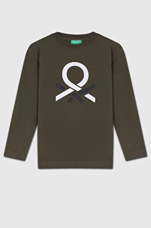 Benetton Erkek Çocuk Uzun Kollu Tshirt BNT-B23337