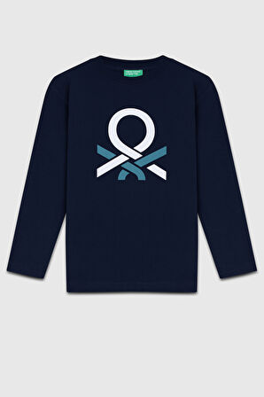 Benetton Erkek Çocuk Uzun Kollu Tshirt BNT-B23337