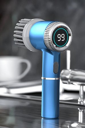Mioji CB160 Yeni Nesil 2000mAh Çok Amaçlı Temizlik Fırçası - Mavi