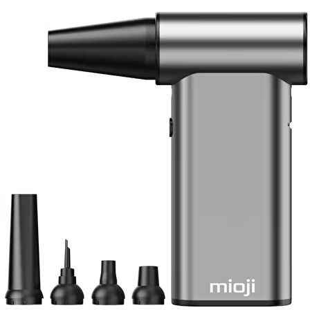 Mioji Mio AD57 8000mAh 130000RPM 4 Kademeli Taşınabilir Güçlü Hava Üfleme Cihazı - Silver