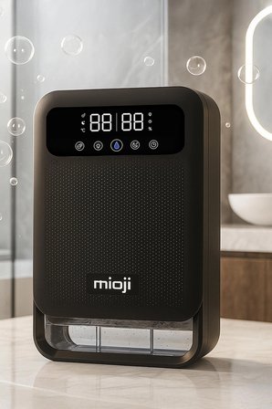 Mioji 30NEC Pro 3.8 Litre Çift Göstergeli Nem Alma ve İyon Hava Temizleme Cihazı - Siyah