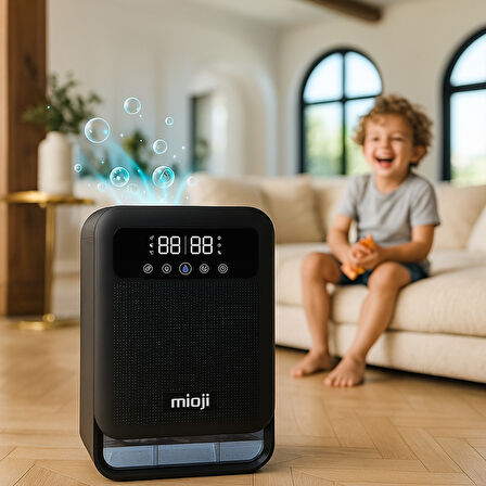 Mioji Mio 30NEC Pro 3.8 Litre Çift Göstergeli Nem Alma ve İyon Hava Temizleme Cihazı - Siyah