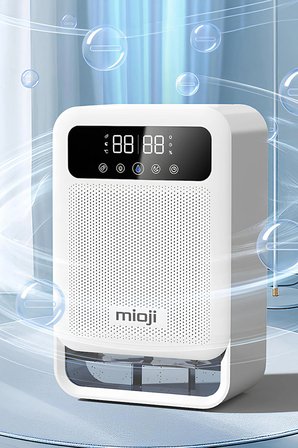 Mioji 30NEC Pro 3.8 Litre Çift Göstergeli Nem Alma ve İyon Hava Temizleme Cihazı - Beyaz