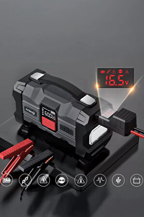 Mioji Mio 20 Pro 4000A 32000mAh Hava Pompası + Akü Takviye Cihazı + Powerbank