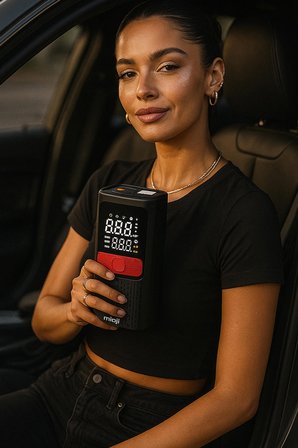 Mioji 11C 4000mAh Taşınabilir Hava Pompası + Powerbank