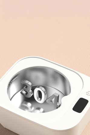 Mioji UV2C Takma Diş ve Şeffaf Plak Temizleme Cihazı Beyaz