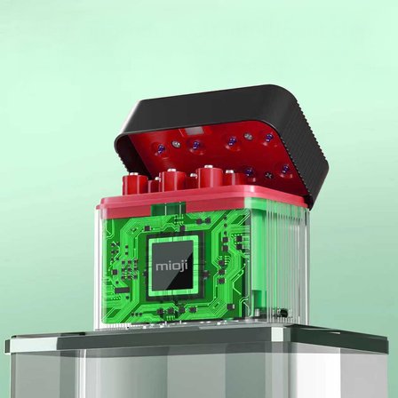 Mioji BT12 AA ve AAA 1.5V Şarj Edilebilir Pil ve Şarj Cihazı Siyah