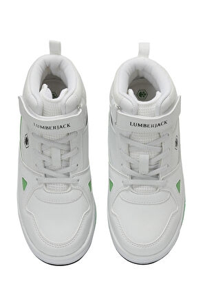 ELDON HI 3FX Beyaz Erkek Çocuk High Sneaker