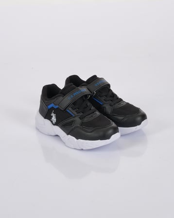 U.S. Polo Assn. Siyah-Saks Erkek Çocuk Sneaker 2SHOLDJR3FX