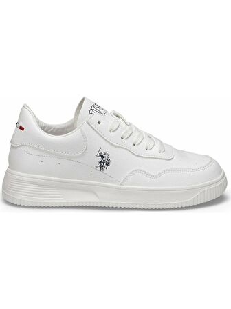 U.s. Polo Abe 3 Fx Bayan Sneaker Spor Ayakkabı Beyaz