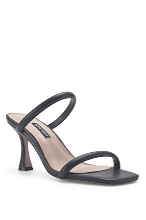 PENA 3FX Siyah Kadın Topuklu Terlik