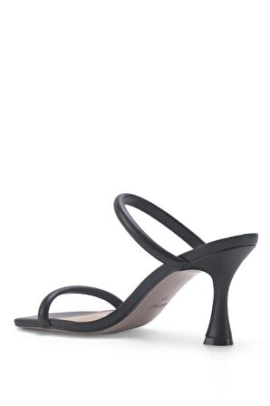 PENA 3FX Siyah Kadın Topuklu Terlik