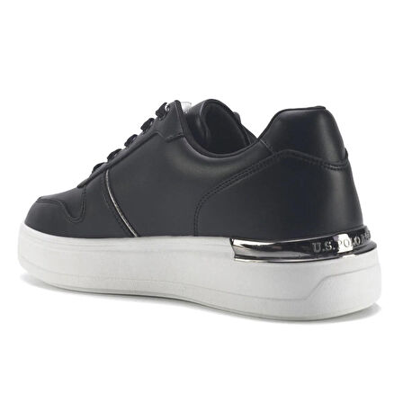 Us Polo  Kadın Sneaker 101340861 U.S. POLO 3I ALKA 3FX,SIYAH