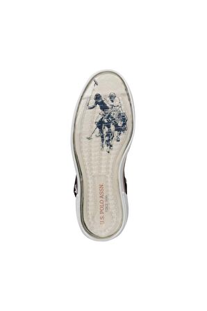 U.s. Polo Penelope Hıgh Kadın Siyah Uzun Boğazlı Keten Sneaker Ayakkabı