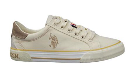 U.S. Polo Assn. Rachel 3Fx Anatomik Keten Sneaker Kadın Ayakkabı