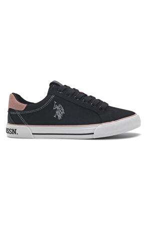 U.S. Polo Assn. Kadın Rachel 3Fx Sneaker Ayakkabı Siyah