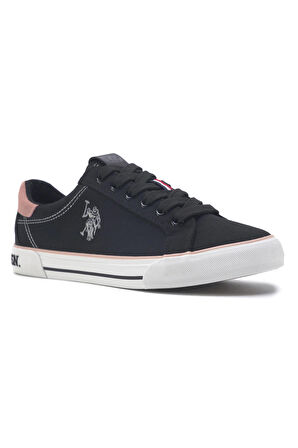 U.S. Polo Assn. Kadın Rachel 3Fx Sneaker Ayakkabı Siyah