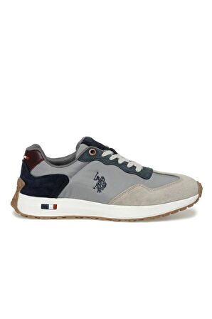 U.S Polo Assn. COOPER MULTI 3FX Erkek Sneaker Ayakkabı Gri 40-45 