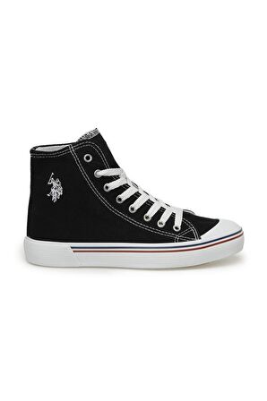 U.S Polo Assn. PENELOPE HIGH 3FX Erkek Sneaker Ayakkabı Siyah 40-45 