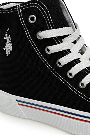 U.S Polo Assn. PENELOPE HIGH 3FX Erkek Sneaker Ayakkabı Siyah 40-45 