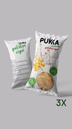 Glutensiz Vegan Gurme Patates Cips 70gr 3ADET (70X3=210GR)